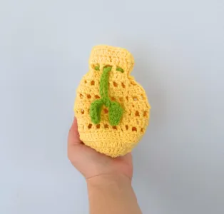 fruit drawstring pouch