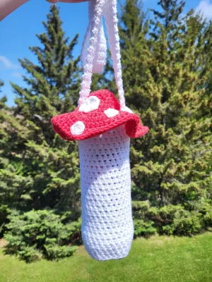 Mushroom Water Bottle Holder