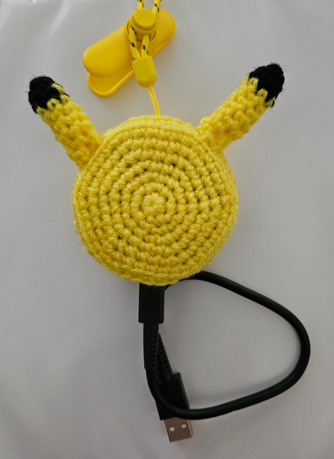 Pokemon Go Plus Cover: Crochet pattern