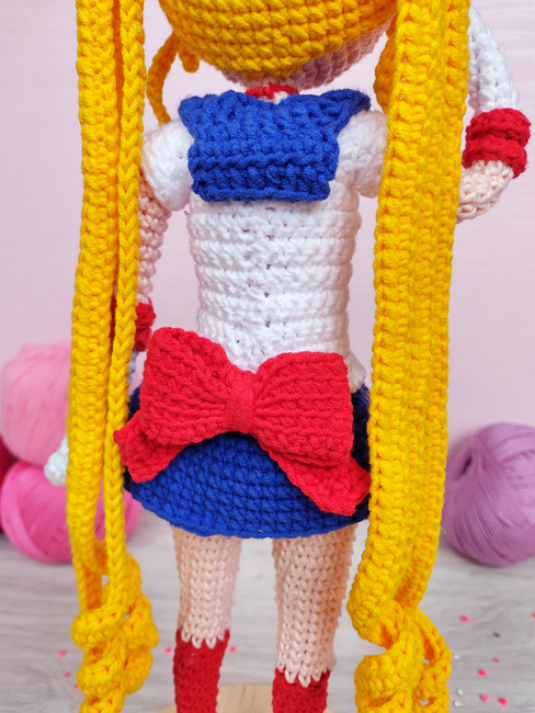 Sailor Moon Amigurumi Crochet Doll Pattern