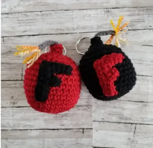 F-Bomb Keychain