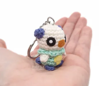 Oshawott Keychain Amigurumi