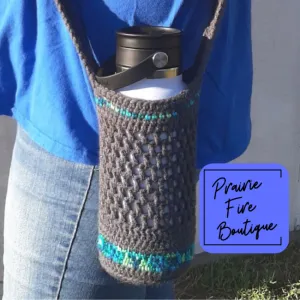 Crochet Water Bottle Carrier, Holder, Thermos Bag, Hydroflask Sling,  Accessory - Yahoo Shopping