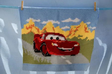 Lightning mcqueen tapestry