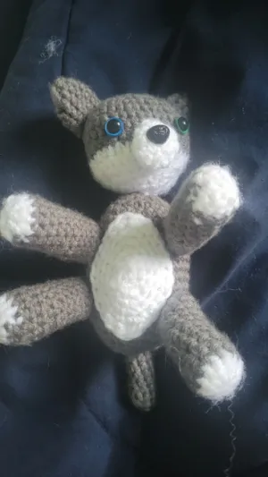 Husky amigurumi