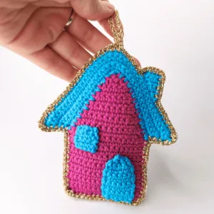 House Christmas Tree Ornament