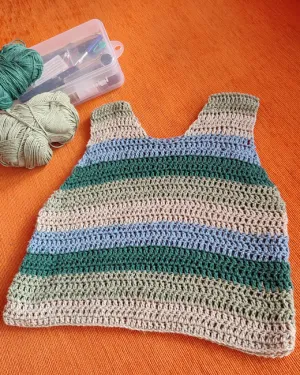 Easy Crochet Toddler Tank Top