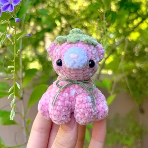 Baby Strawberry Bear Crochet Pattern