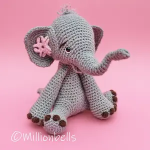 Amigurumi Baby Elephant Toy Animal