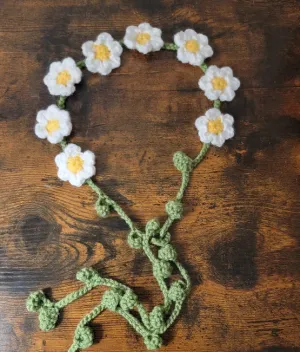Whimsical Flower Crown or Headband Crochet Pattern