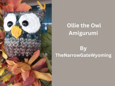 Ollie the Owl  Amigurumi