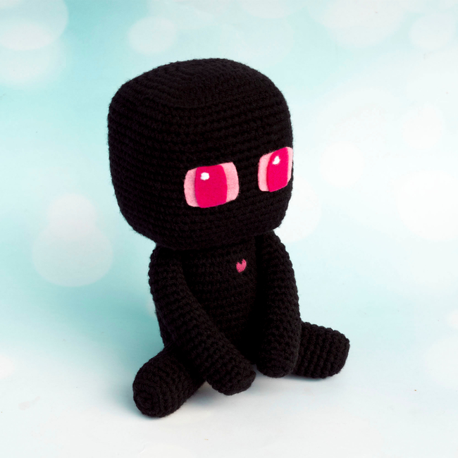 Minecraft Enderman Felt Enderman Minecraft Gift Decor 