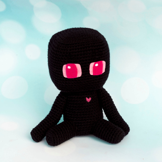 Enderman Minecraft: Crochet pattern