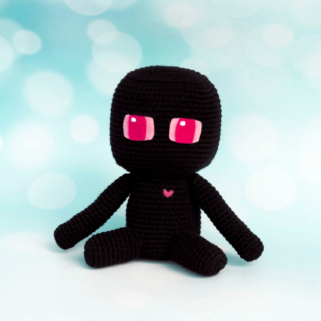 Enderman Minecraft: Crochet pattern