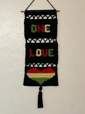 One Love Wall Hanging