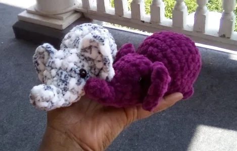 Low Sew Elephant Crochet Pattern