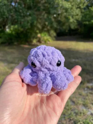 No-Sew Mini Octopus Crochet Pattern