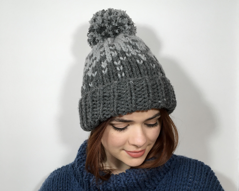 Pixel Hat: Knitting pattern | Ribblr