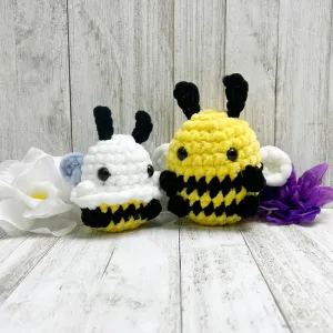 No Sew Chonky & Skinny Sitting Bees with Boo-bee Mods