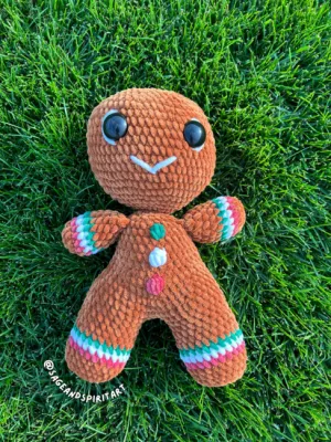 No-Sew Gingerbread Friend