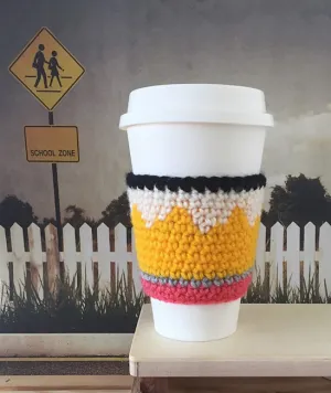 Number 2 Pencil Cup Cozy