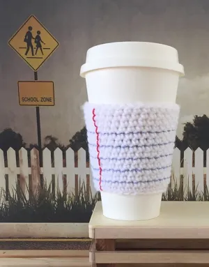 Lined Paper Cup Cozy