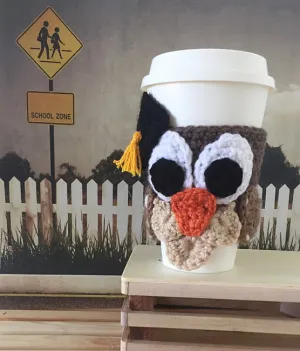 Wise Graduation Owl Cup Cozy