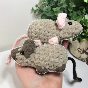 Mouse/Rat No-Sew Amigurumi