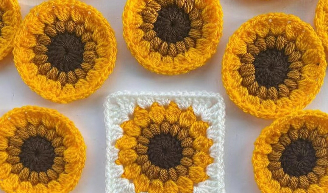 Crochet Class: Sunflower Granny Square, Tamborine Mountain - What's On  Scenic Rim - An initiative of Scenic Rim Regional Council