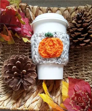 Feathered Pumpkin Cozy