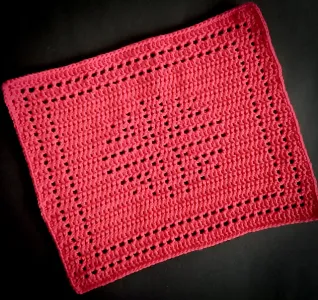 Bauble dishcloth