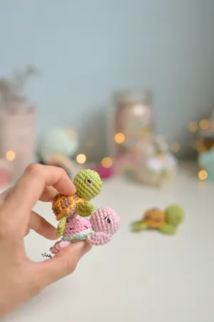 Mini Sea turtle amigurumi