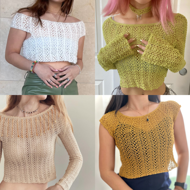 Crochet Top Pattern Lily Top PATTERN Only -  Canada