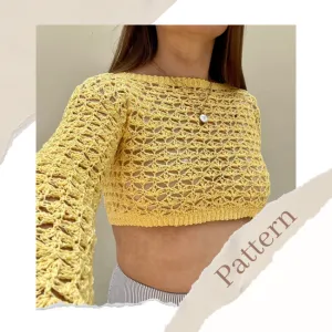 Soft Serve Top | Crochet Pattern