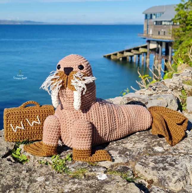 Wally the Walrus: Crochet pattern