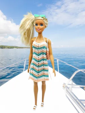 Barbie Coastal Dress and Bag