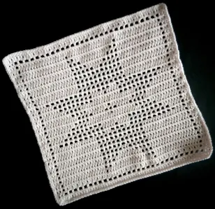 Star dishcloth