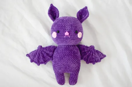 Boris the Bat  amigurumi crochet pattern