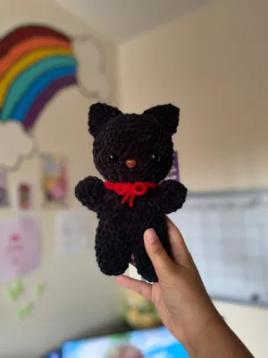 Kitty cat plushie!!