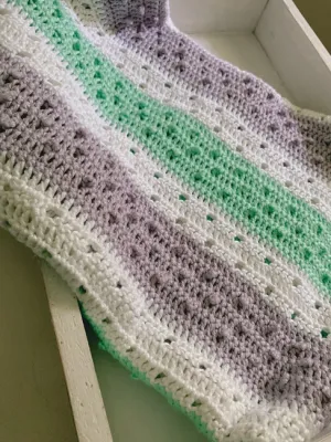 The Pretty Picot Baby Blanket