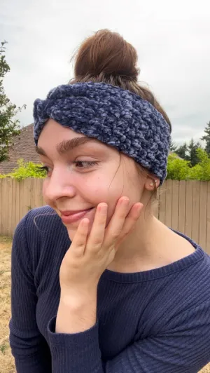 The Lemon Twist Headband Crochet Pattern