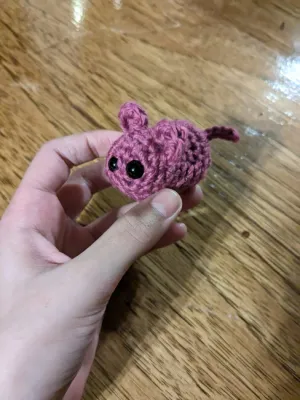 No Sew Mini Mouse Cat Toy