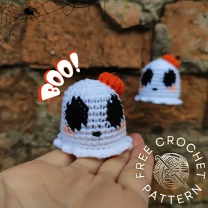 Crochet Ghost Free Amigurumi Pattern