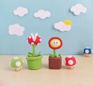 Super Mario flowers