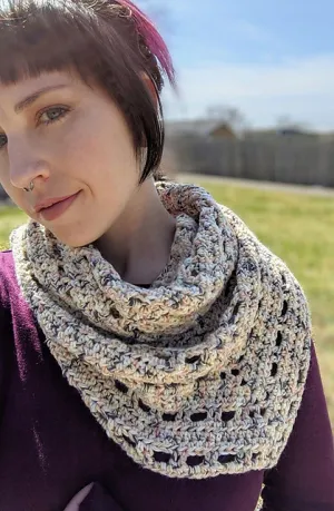 Comfy Cotton Shawlette