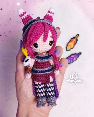 Mini Xayah Amigurumi