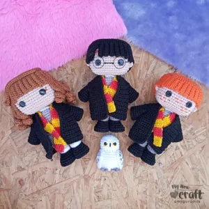 Ickle Buddies - So my friend bought 4 Harry Potter crochet