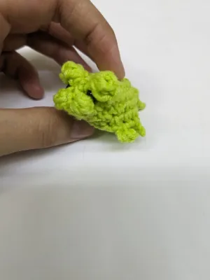 Crochet No Sew Mini Chubby Crocodile