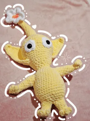 Yellow Pikmin Crochet Pattern