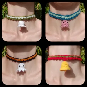 Seasons choker necklaces